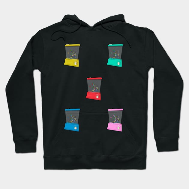 Colorful Waterful Ring Toss Hoodie by DiegoCarvalho